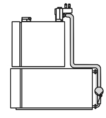 Bild von Systemverbindung Vitoladens 300-C und 200L Speicher