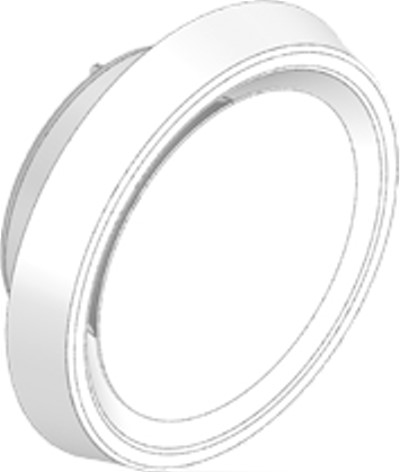 Bild von Abluftventil „Basic“ Metall weiß DN 125