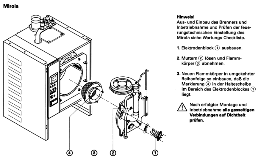 Bild von Flammkörper MB-18