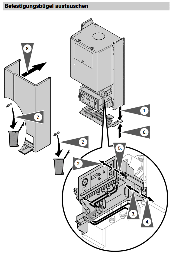 Bild von Befestigungsbügel WH1/WH2/WHE/WB1/VP3