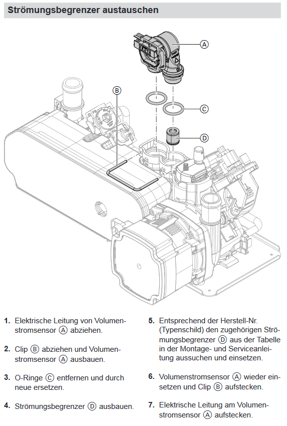 Bild von Strömungsbegrenzer 10 l/min blau