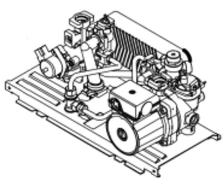 Bild von Hydraulik Kombi 24kW