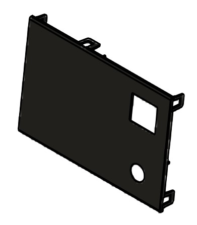 Bild von Blende rechts mit Sicherung