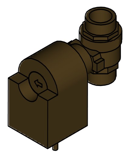 Bild von 2-Wege-Ventil 224D2 G1"A 230V Öffner