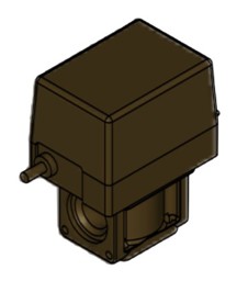 Bild von 3-Wege-Ventil SF/base 24V Schrittmotor