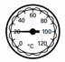 Bild von Thermometer für Solar-Divicon