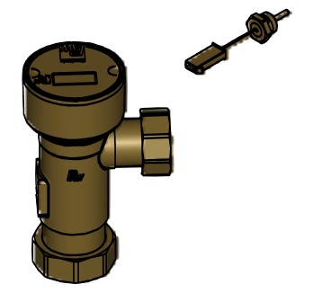 Bild von Ultraschall-Durchflussmesser DN 25