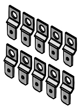 Bild von Flachstecker (10 Stück) WH1/WH2/WH2A