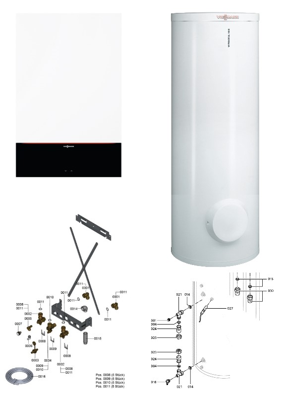Bild von Vitodens 200-W - Heizungspaket 25kW/300L