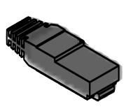 Bild von CAN Abschlusswiderstand RJ45