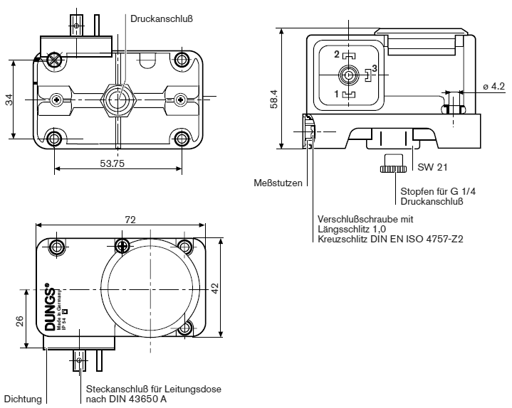 Bild von Druckwächter GW 500 A6/1