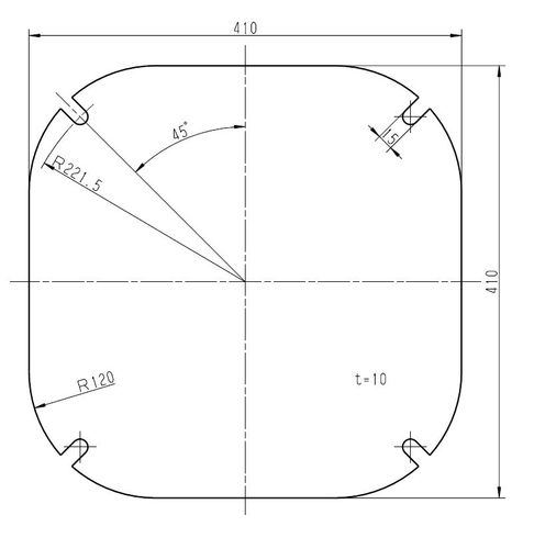 Bild von Reinigungsdeckel hinten MK-350-530