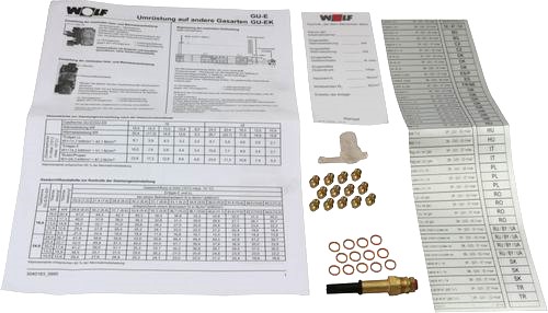Bild von Umrüstsatz Erdgas E/LL > FLG für GU/GG-18/24