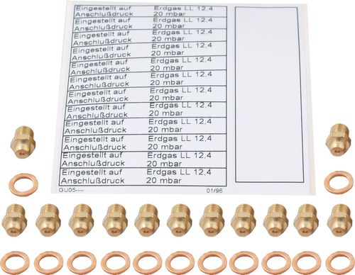 Bild von Umrüstsatz Erdgas E > LL für GU/GG-18/24