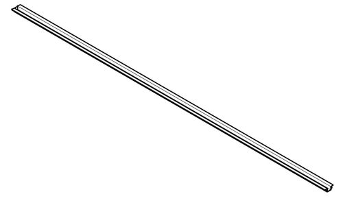 Kollektorzwischenblech schwarzgrau TopSon F3-1 / CFK-1
