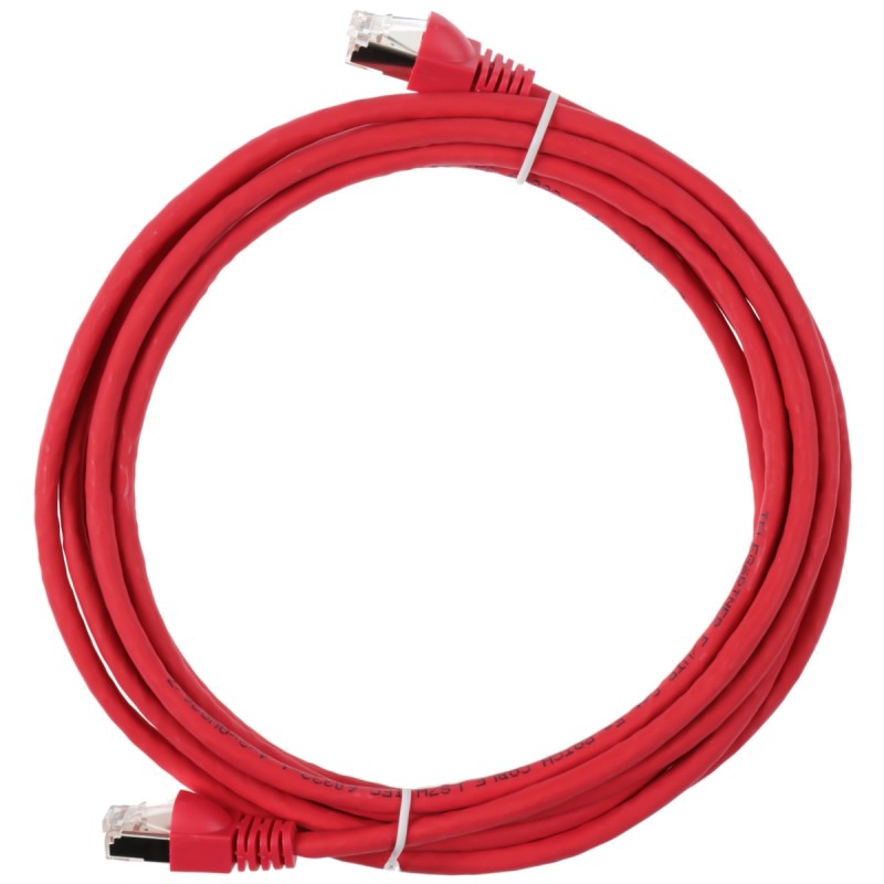 Bild von Patchkabel 3 m rot CAT 5e