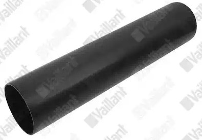 Bild von Abgasrohr DN 110 x 500 mm, PP schwarz