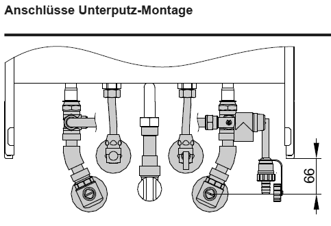 Bild von Adapter Gas-Kombi UP VCW-Vitopend