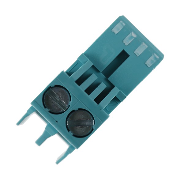 Bild von Stecker H1 2-polig türkisblau Rast 5 PA6 V2