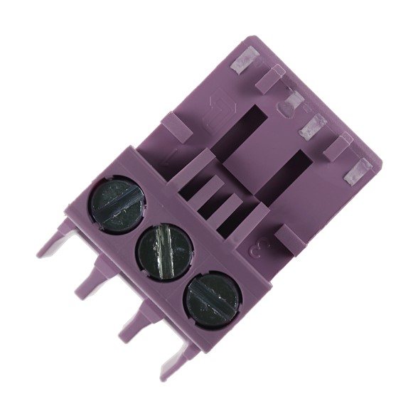 Bild von Stecker MFA1 3-polig pastellviolett Rast 5 PA6 V2