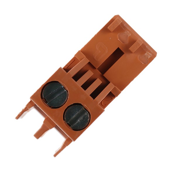 Bild von Stecker VA1 2-polig orangebraun Rast 5 K60 PA6 V2