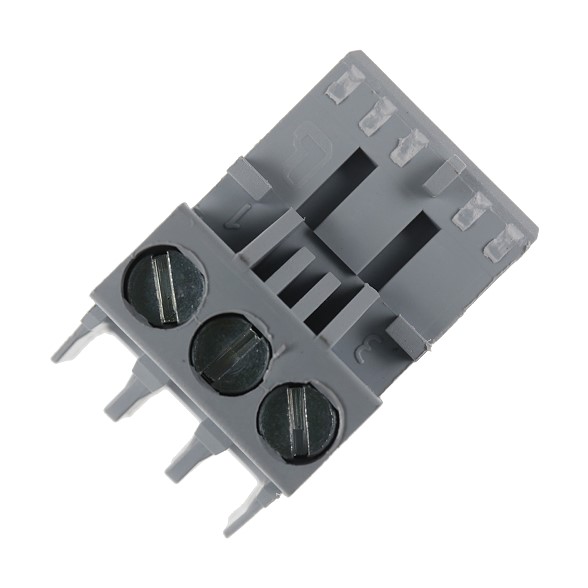 Bild von Stecker 230V 3-polig silbergrau Rast 5 K08 PA6 V2