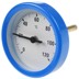 Bild von Thermometer blau 120º C.