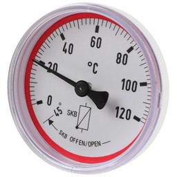 Bild von Thermometer rot 0-120° C. NG63