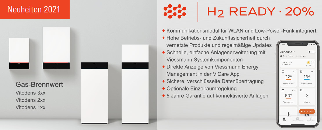 Viessmann Vitodens Neuheiten 2021