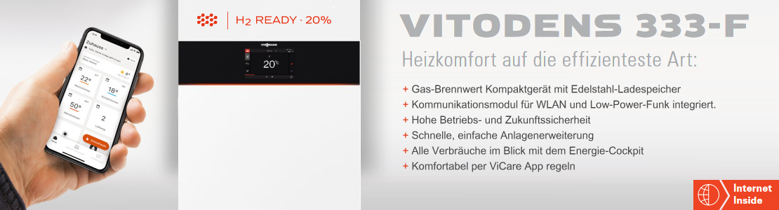 Der neue Viessmann Vitodens 333-F B3TG