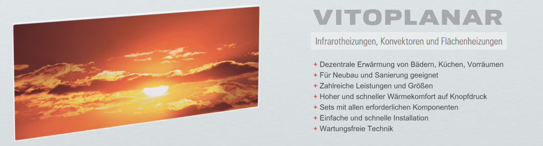 Viessmann Vitoplanar Flächenheizungen