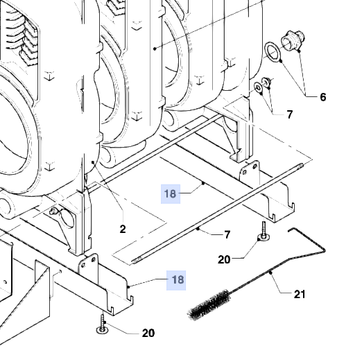 Bild von Vaillant Halteblech VKO 248-648/5