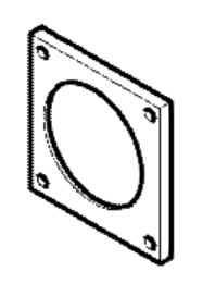 Bild von Vaillant Rosette 300x300 (DN 300)