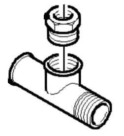 Bild von Vaillant T-Stück, Wassermangelsicherung