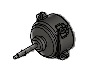 Bild von Ventilator Motor 10/13 kW Außeneinheit