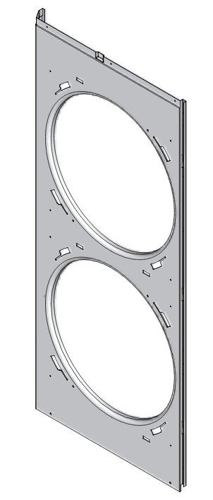 Bild von Vorderblech links Ausseneinheit 1XX-S 12kW