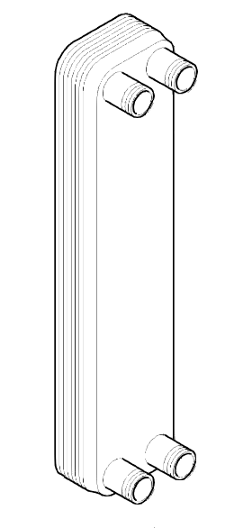 Bild von Vaillant Wärmetauscher 40 l/min