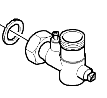 Bild von Vaillant T-Stück Trinkwasserstation 25+40 l/min.