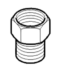 Bild von Gasrohr mit Messnippel MAG 16-2/0