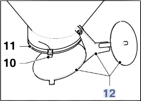 Bild von Vaillant Klappe, Wippe VKP 142...302-1/2/3