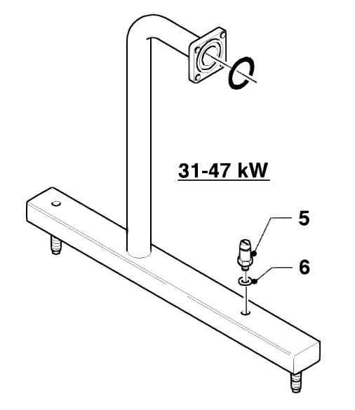 Bild von Vaillant Verteilerrohr VK 424/8-E