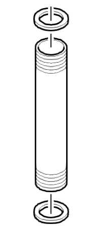 Bild von Vaillant Rohr L=110 mm