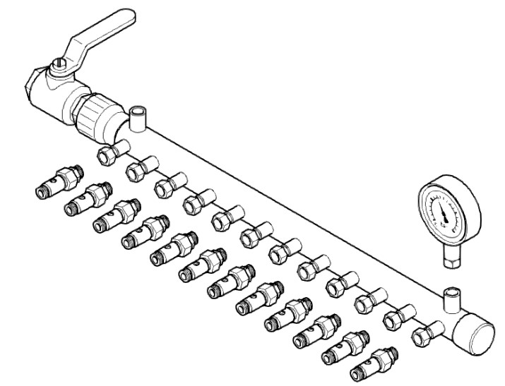 Bild von Vaillant Kollektor Sammler 12-fach