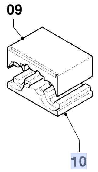 Bild von Isolierung unter Hydraulikrohre VIH K 300 (R1, R2)