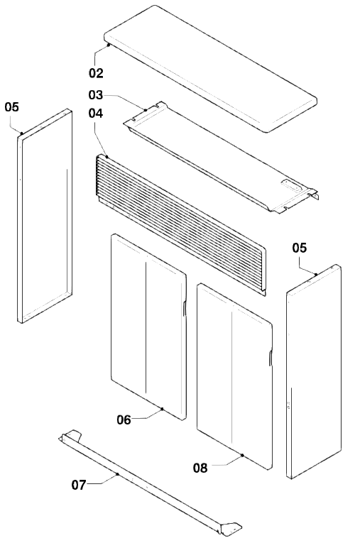 Bild von VGR 30 F/4 X Verkleidung komplett