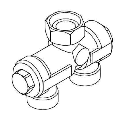 Bild von Vaillant T-Stück VE