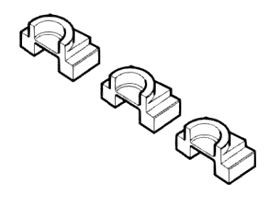 Bild von Vaillant Kabeldurchführung (x3)