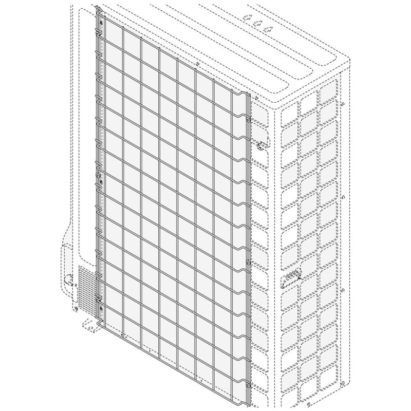 Bild von Schutzgitter-Set WWP LS 8-B