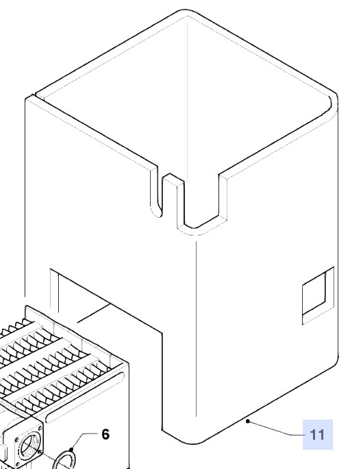 Bild von Vaillant VK 564/1-C Isolierung Kesselblock