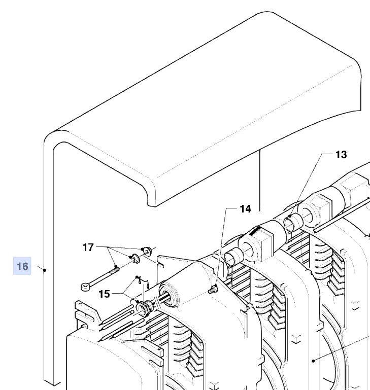 Bild von Vaillant VKO 648/5 Isolierung Kesselblock